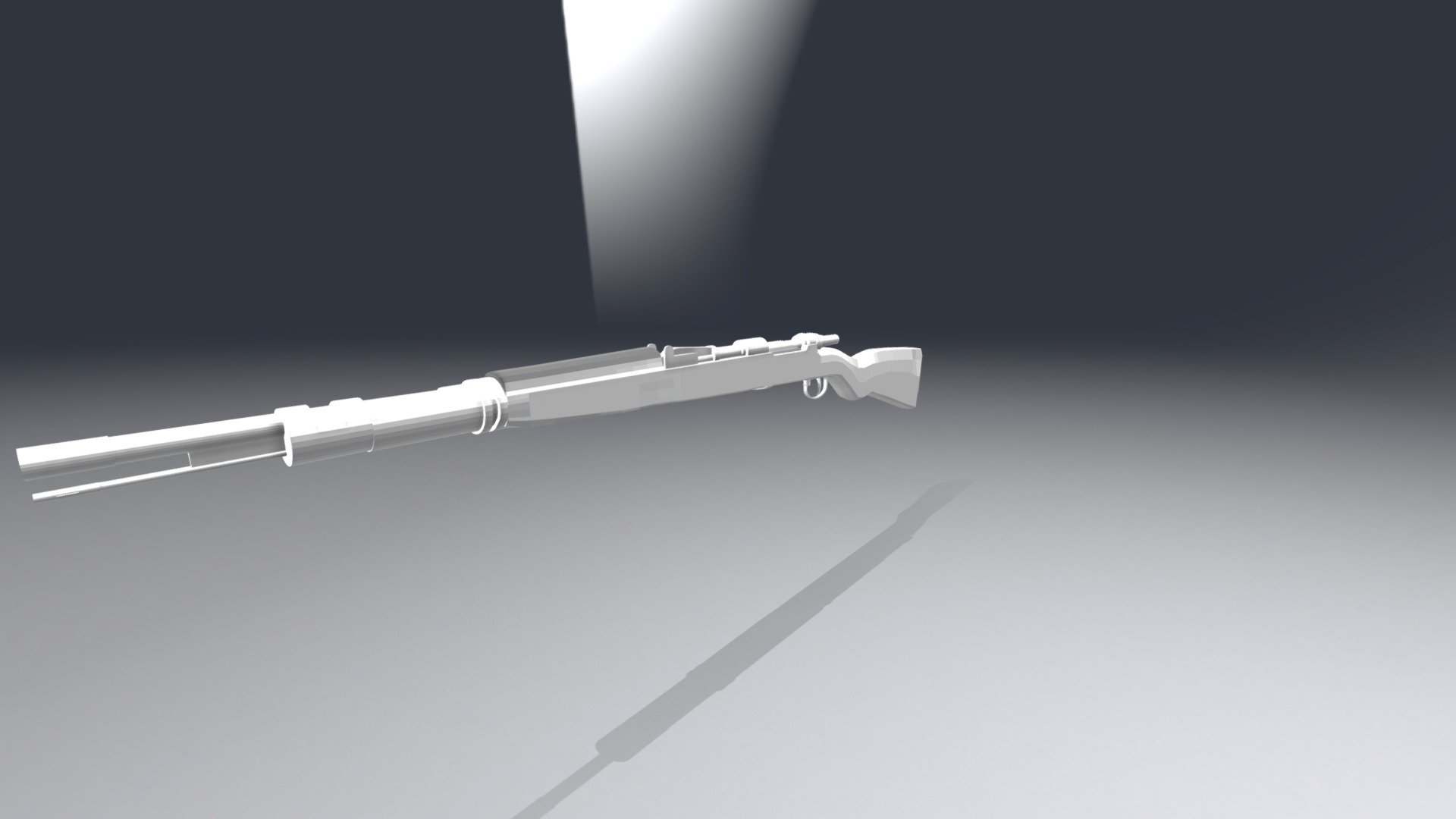 [No-Tex] Low-Poly Karabiner Kar98K