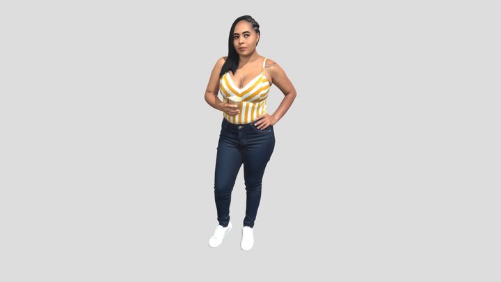 Coffee Confidence In Yellow Stripes
