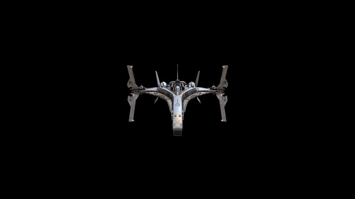 Ship low-poly 3D Model