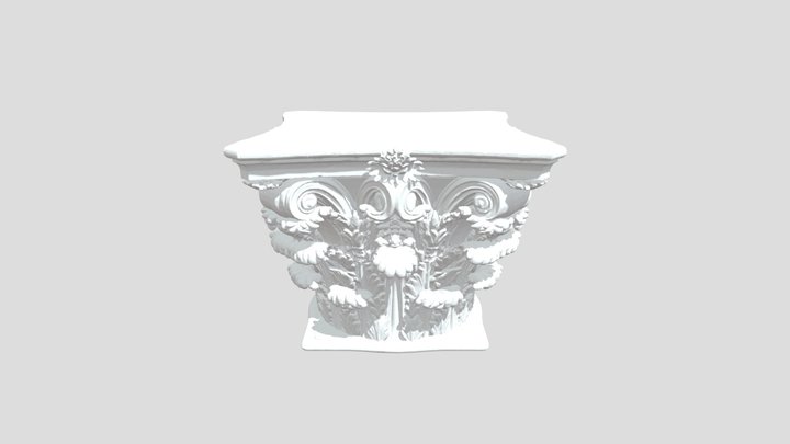 Corinthian Capital Arch of Constantine 3D Model