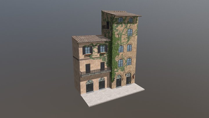 House #1 : Hotel v2 3D Model