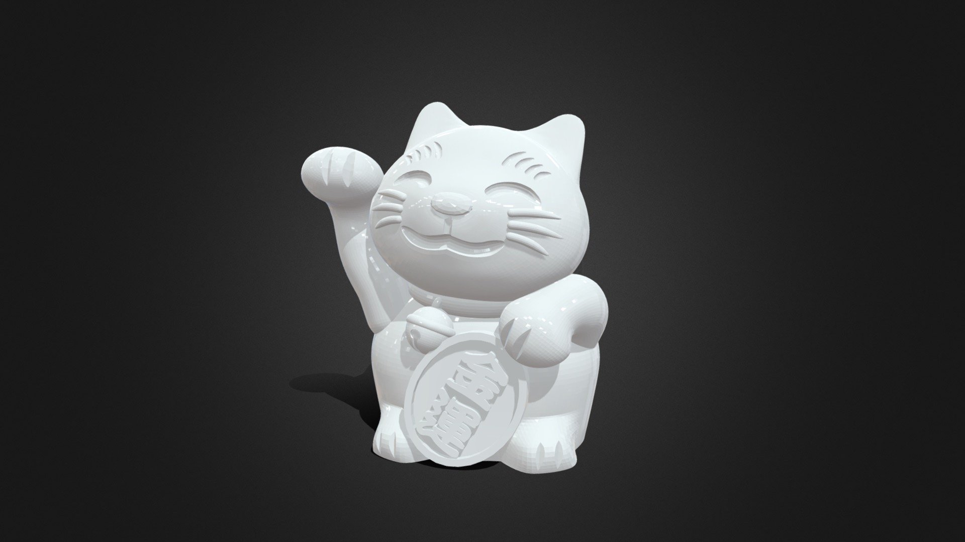 Money-cat-3d-printing-model