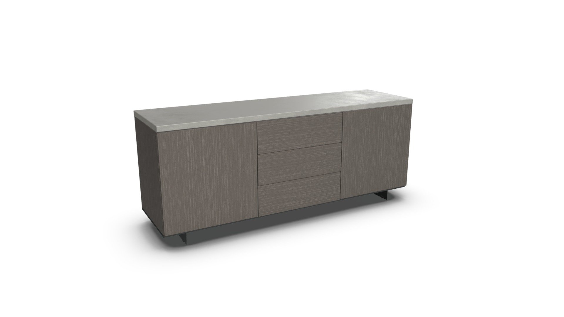 Claus Sideboard, Concrete