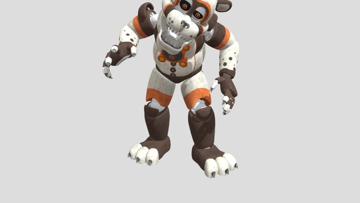 Hysterical_ Panda 3D Model