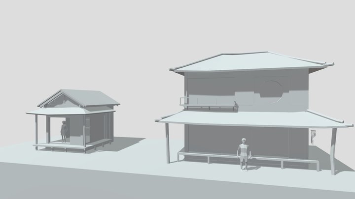 GRANDMA'S HOUSE - House model 3D Model