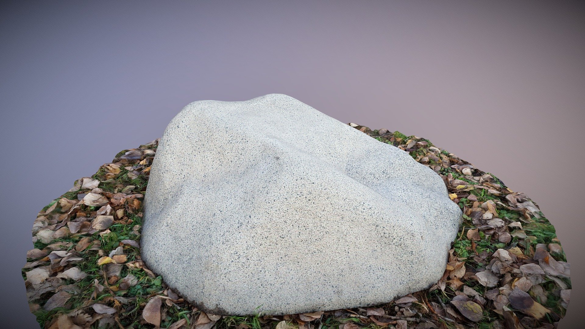 Декоративный камень на люк D100/50 - серый — Sketchfab embed 3D viewer