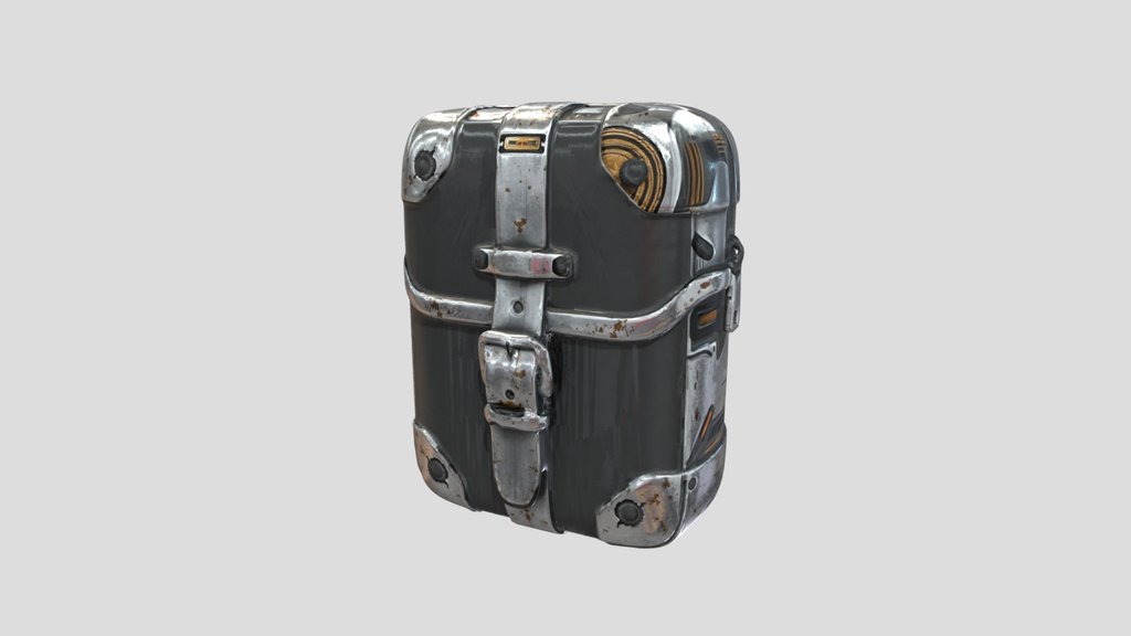 Futuristic Cyberpunk Satchel