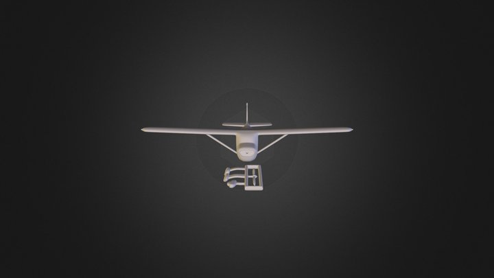 Cessna_150_final.obj 3D Model