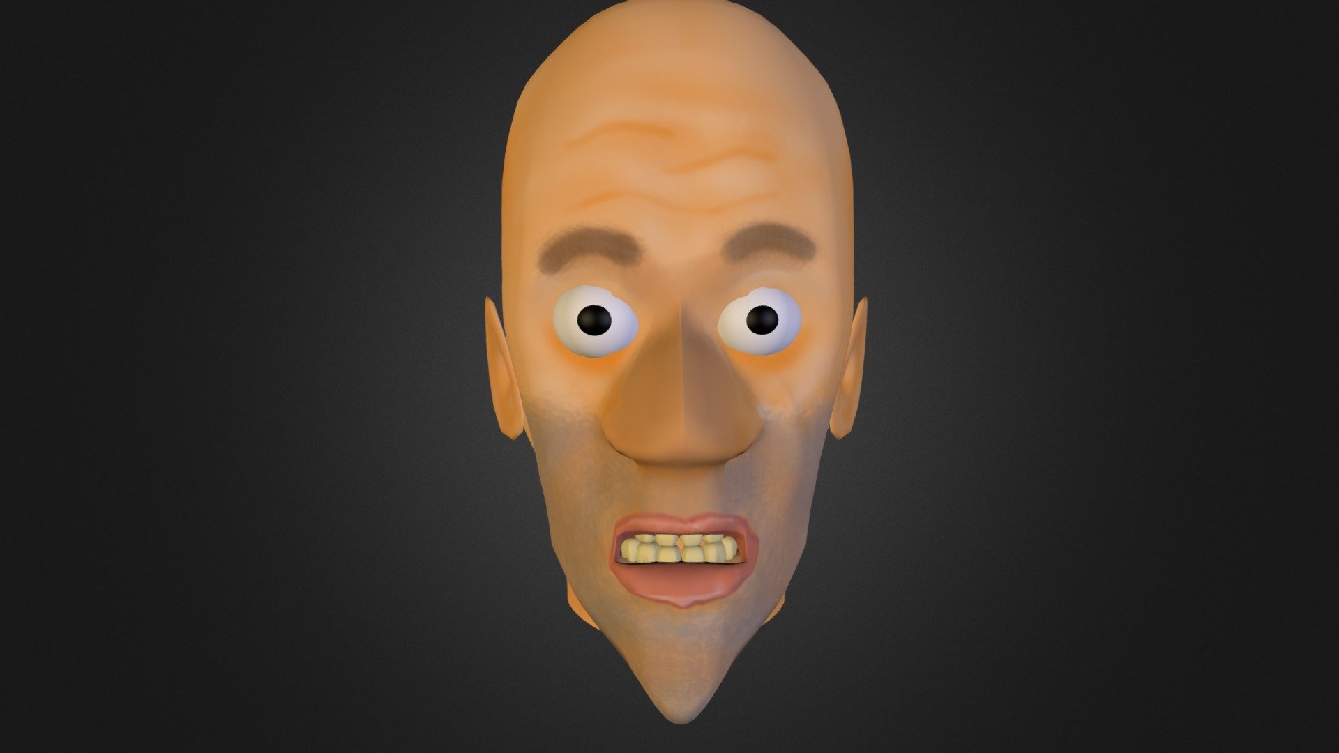 Bald Dude - 3D model by The Linkster (@linkster) [bBI8aI3] - Sketchfab