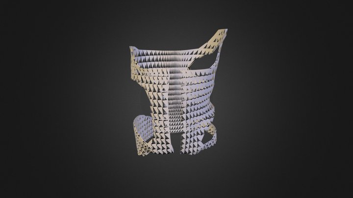 corset_strap40.obj 3D Model