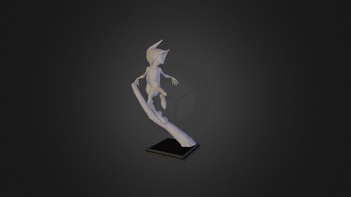 Gnome (Inspired by Emannuel Civiello drawings). 3D Model