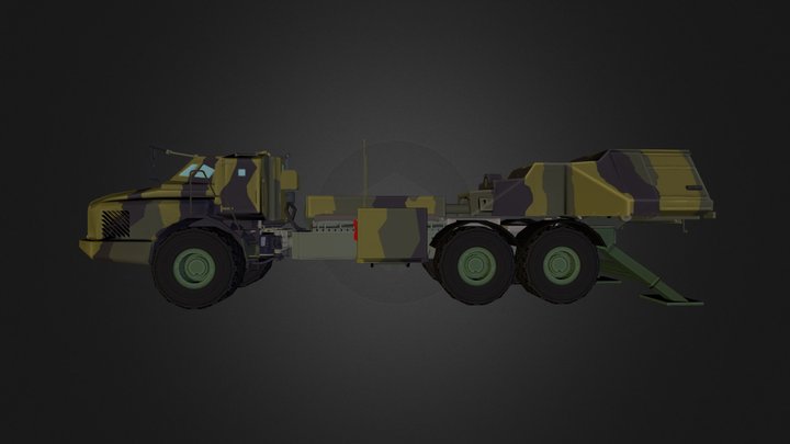 Archer Artillery System 3D Model