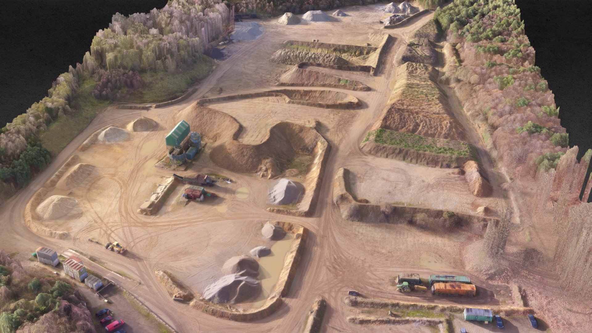 Quarry Stock Pile Demonstration