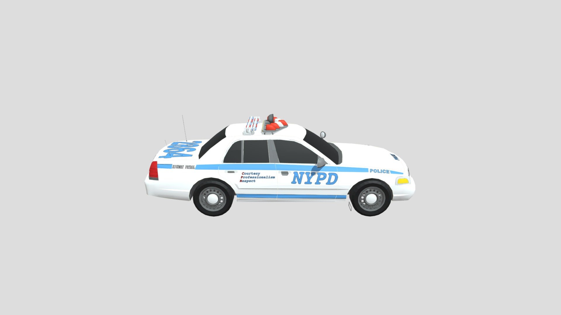 NYPD Crown Victoria-Highway Patrol