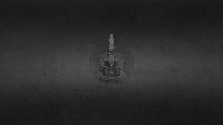 Sharpshooter Turret 3D Model