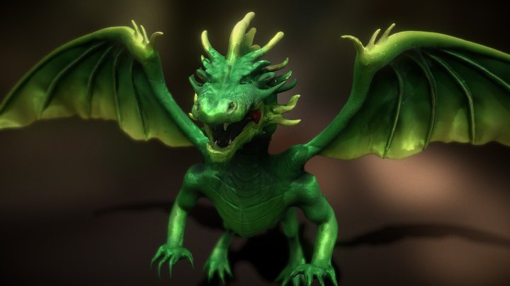 DragonWIP 3D Model