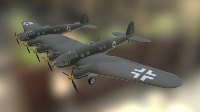 Heinkel He 111Z Zwilling – Modello 3D gratuito STL
