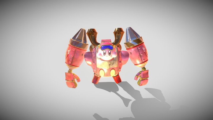 Robobot Armor & Kirby 3D Model