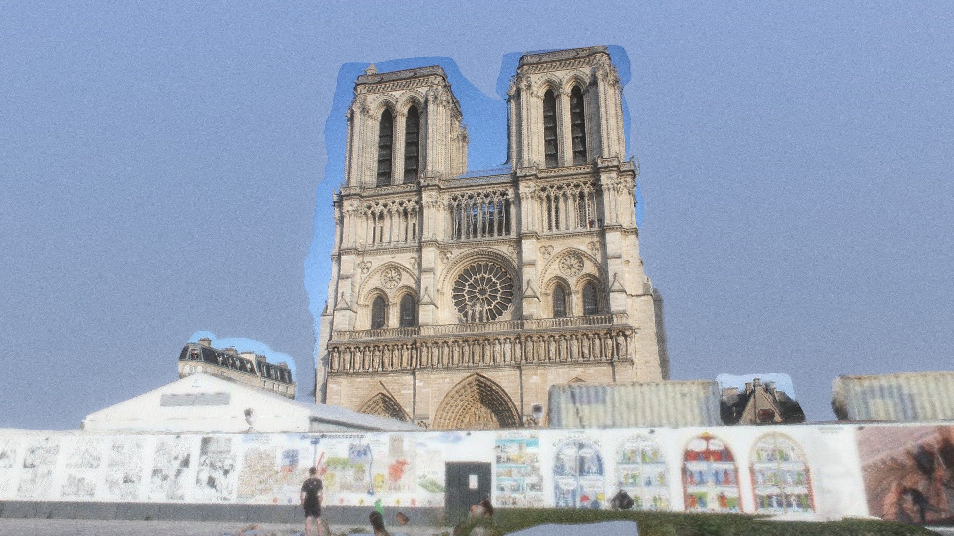 Notre-Dame - 3D model by MDailly (@m.dailly) [ba01d47] - Sketchfab