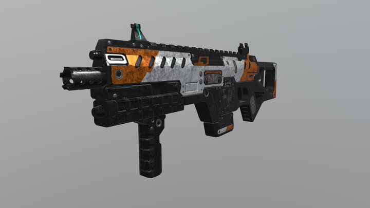 C.A.R. SMG │ Titanfall Fan Art 3D Model