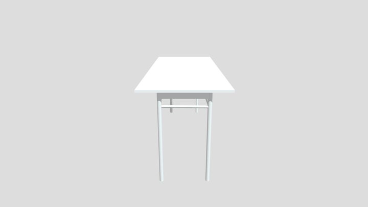 Mesa Blanca 3D Model