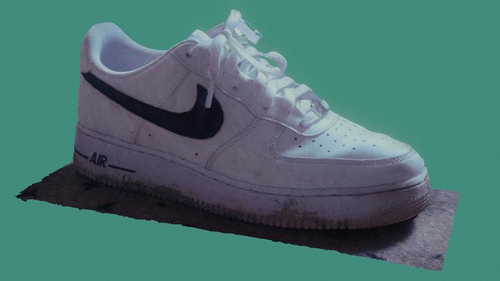 Nike Air Force 1 scan – Modello 3D gratuito STL