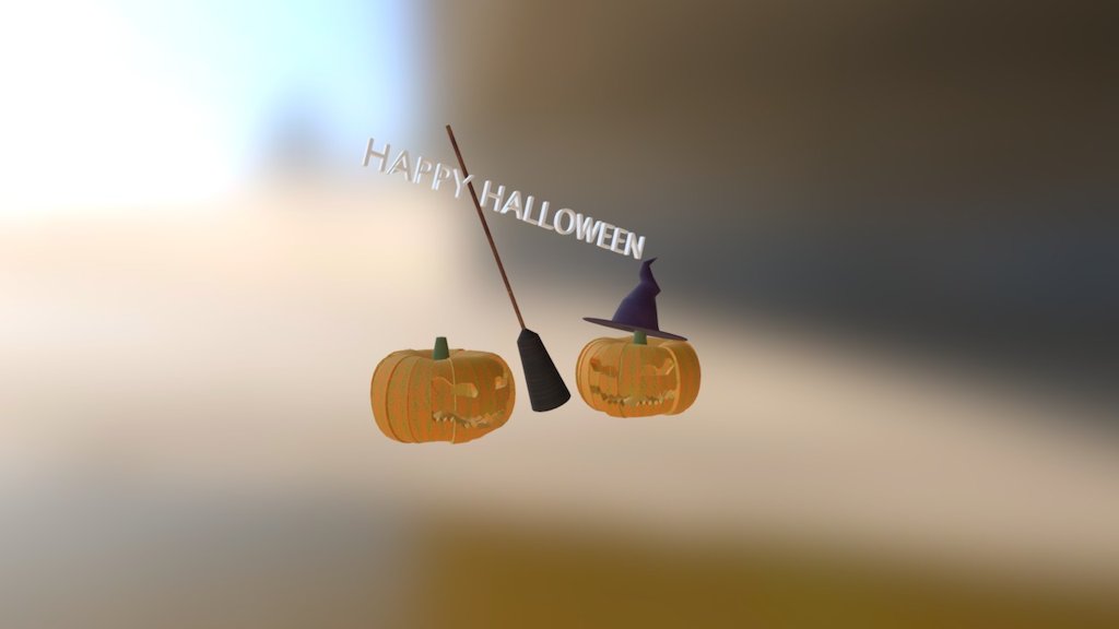 Happy halloween!! (model with textures)