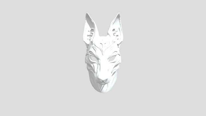 Anubis Jackal Mask STL | Wearable Egyptian God… – Gratis 3D-model STL