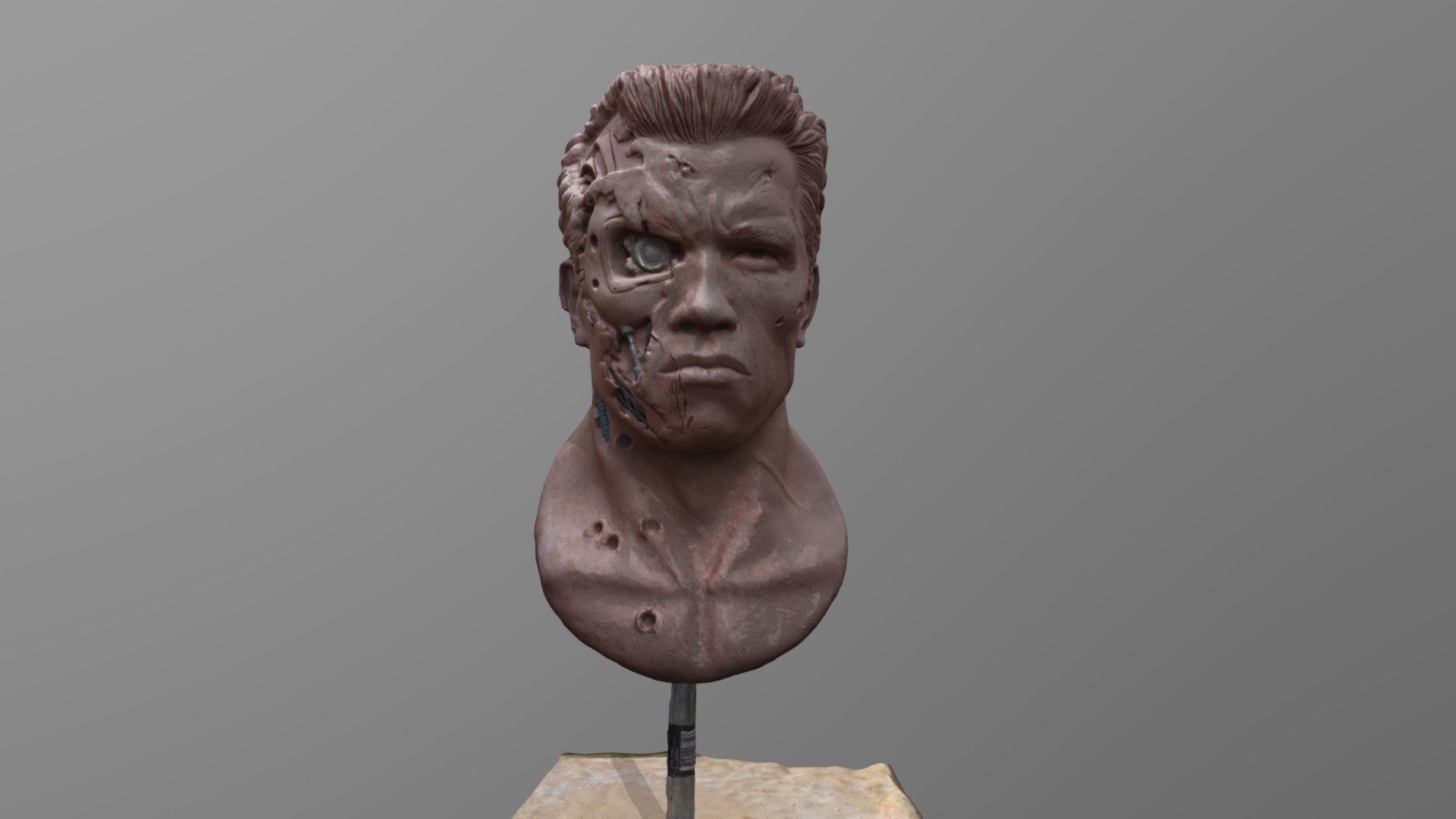 ArtStation - Arnold Schwarzenegger T800 in Terminator