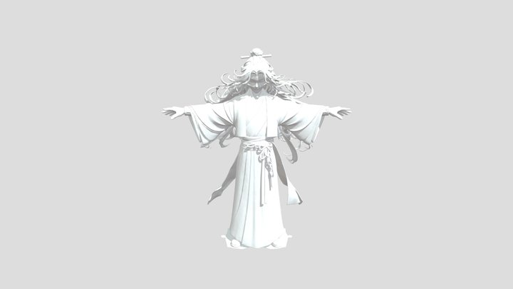 Ethereal Flames 3D Model