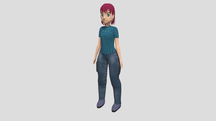 Female Frame 3D Model
