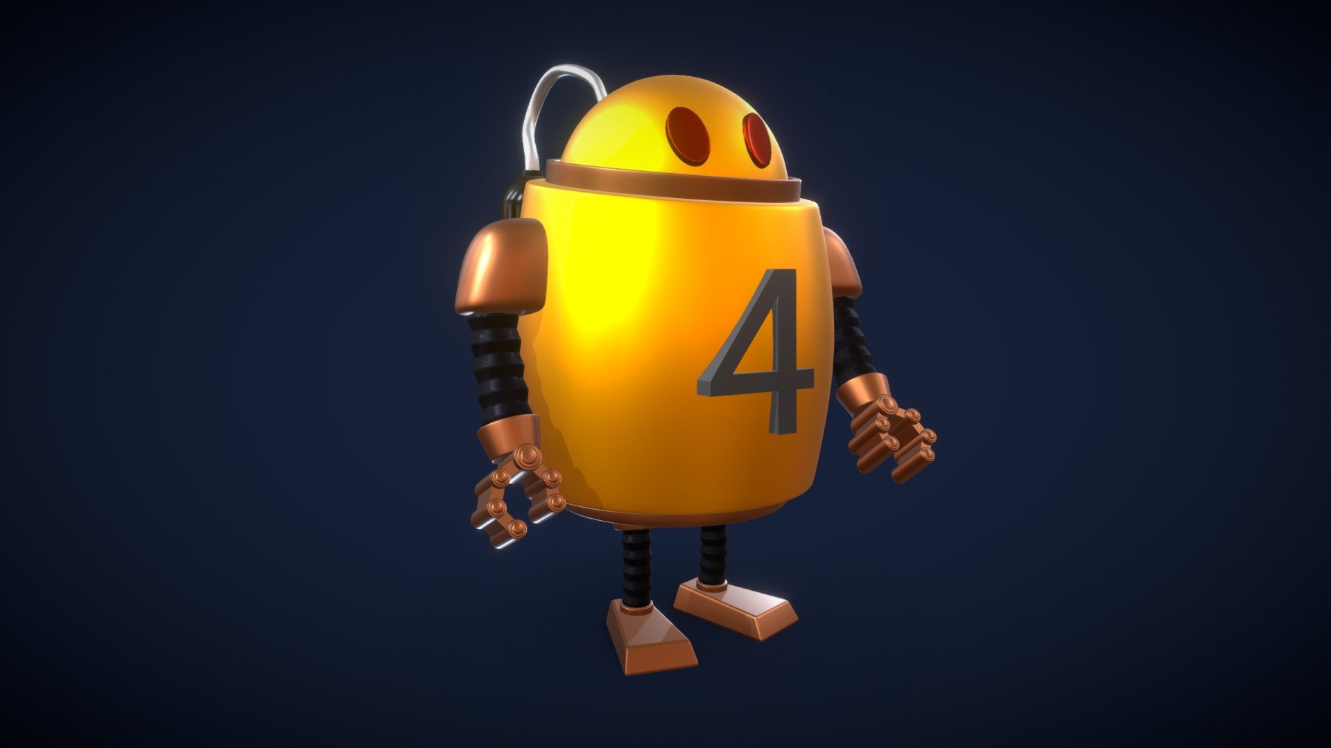 Robot One - 3D model by woox22 [ba07128] - Sketchfab