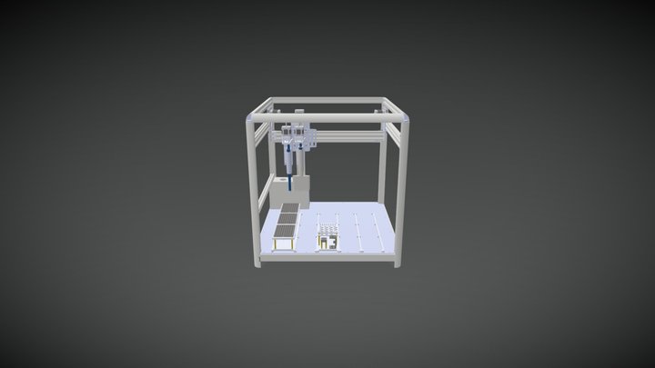 OT.One Liquid Handling Robot 3D Model