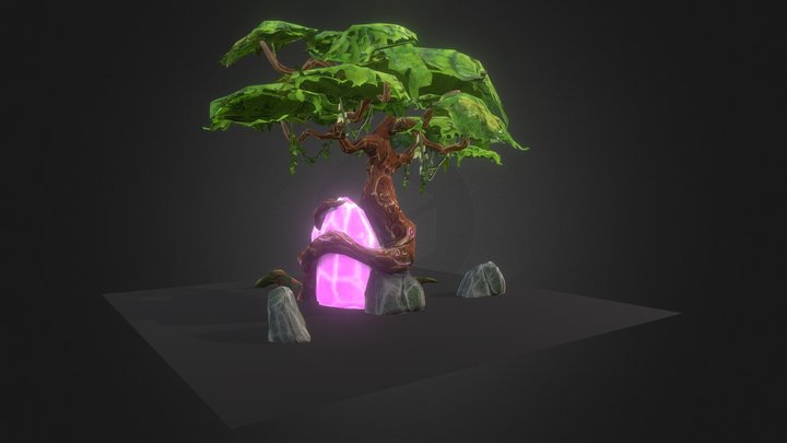 Magic Tree 3D Model