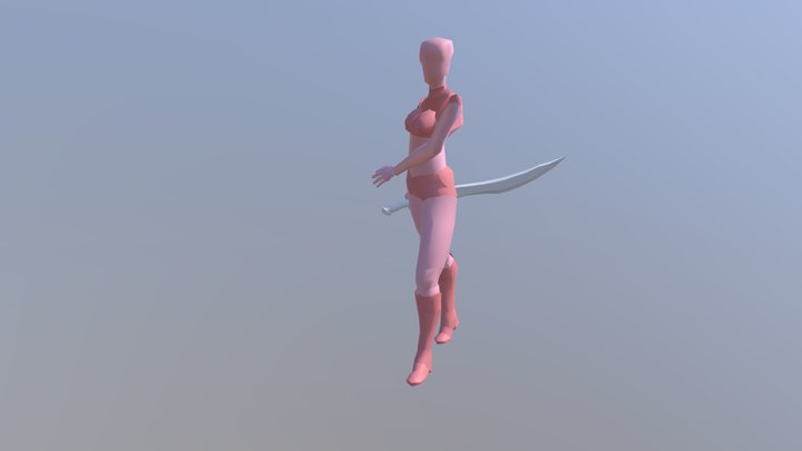 Walk 100% 3D Model