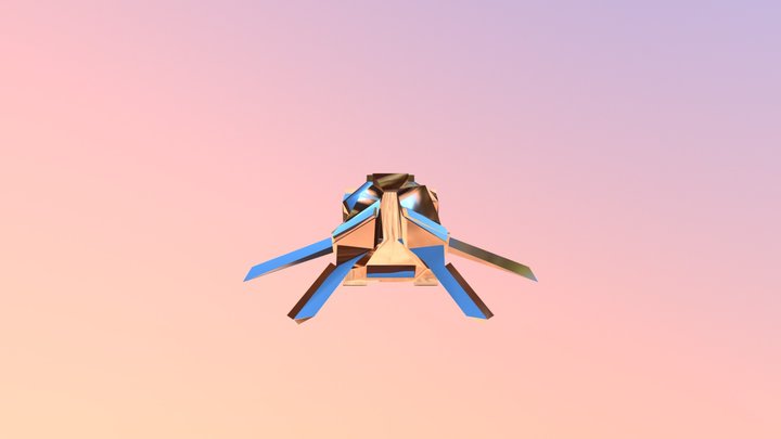Spaceship 3D Model