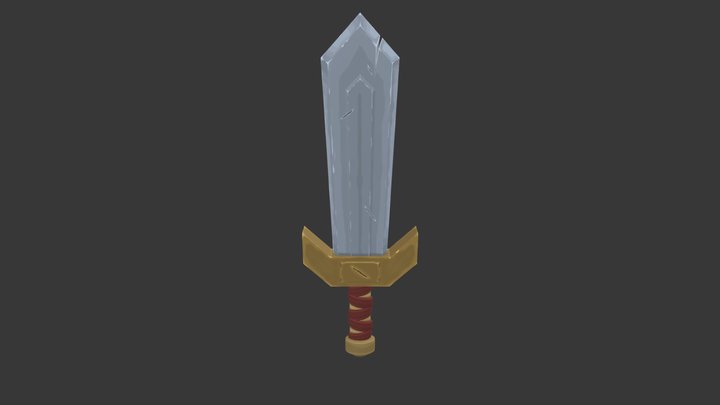 ironSword 01 3D Model
