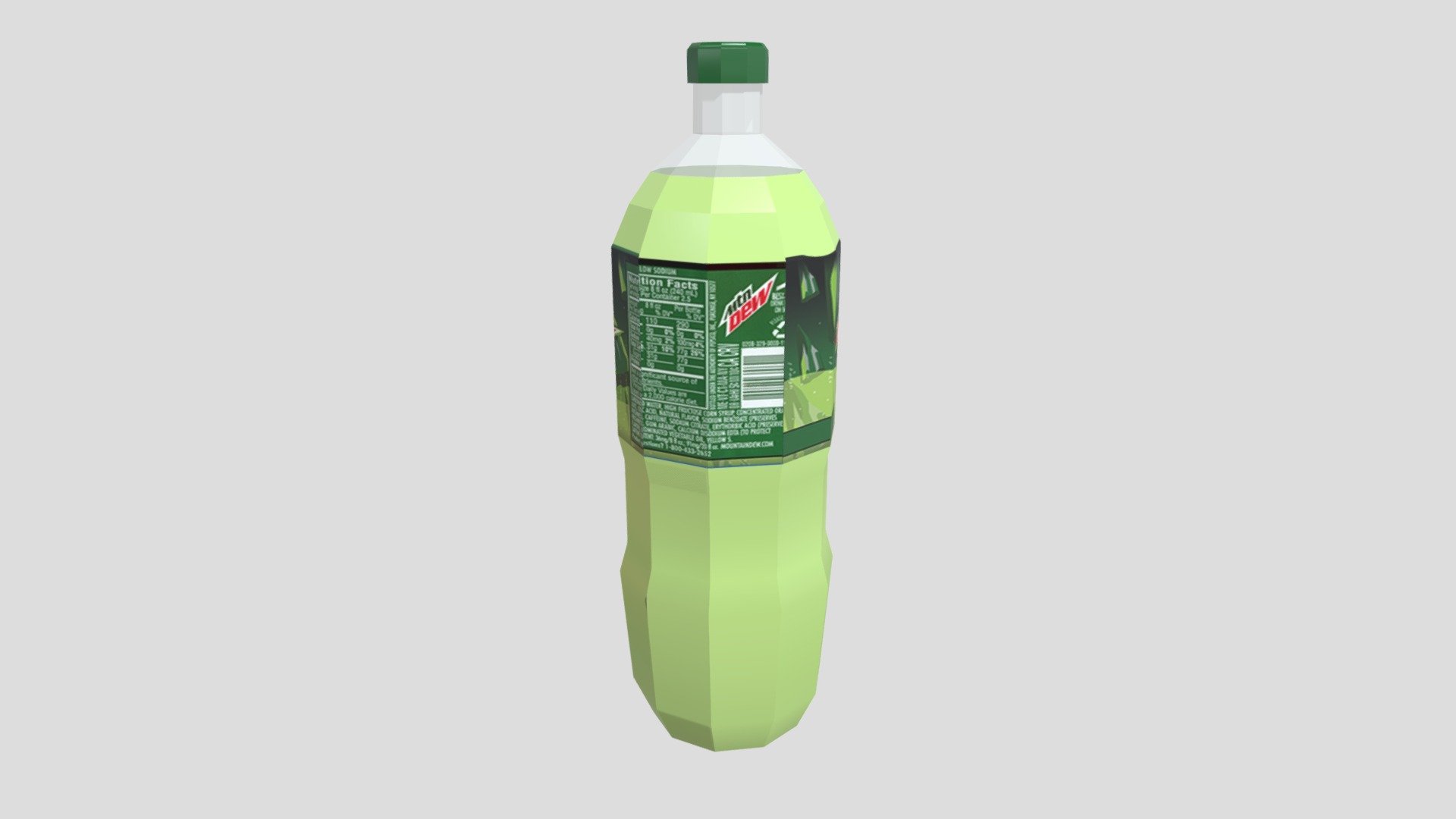 MTN Dew - Download Free 3D model by JadedDesign [ba0b911] - Sketchfab