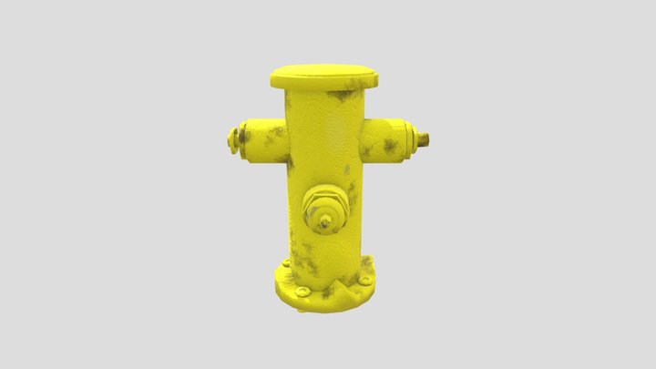 Fire Hydrant 3D Model