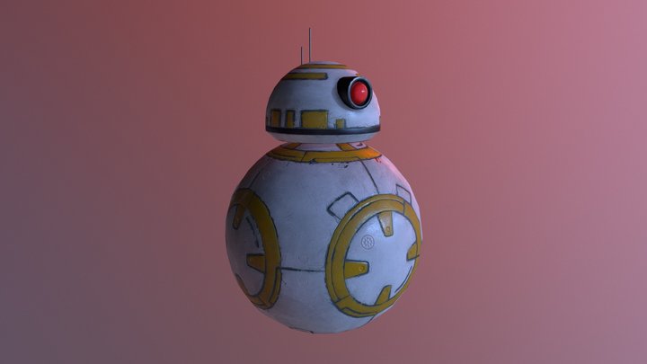 Star Wars BB8-1 3D Model