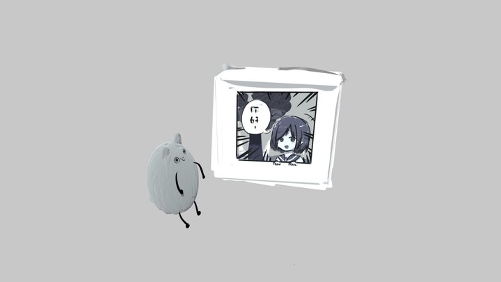 Open Brush Tutorial - Manga 3D Model