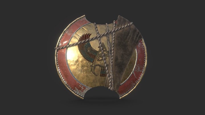 Bayek's shield 3D Model