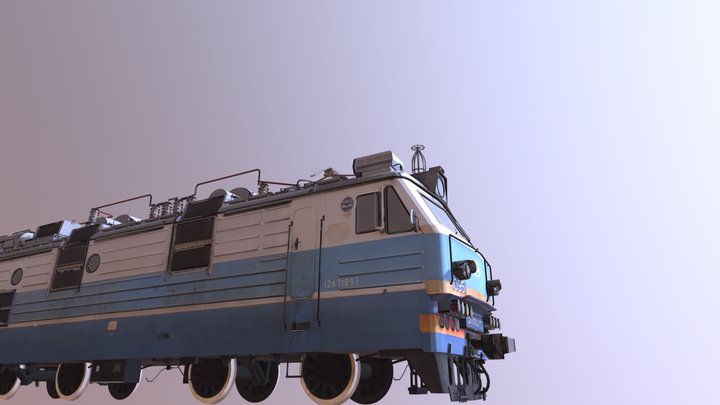 [Soviet Railways Series]: VL80tk 3D Model