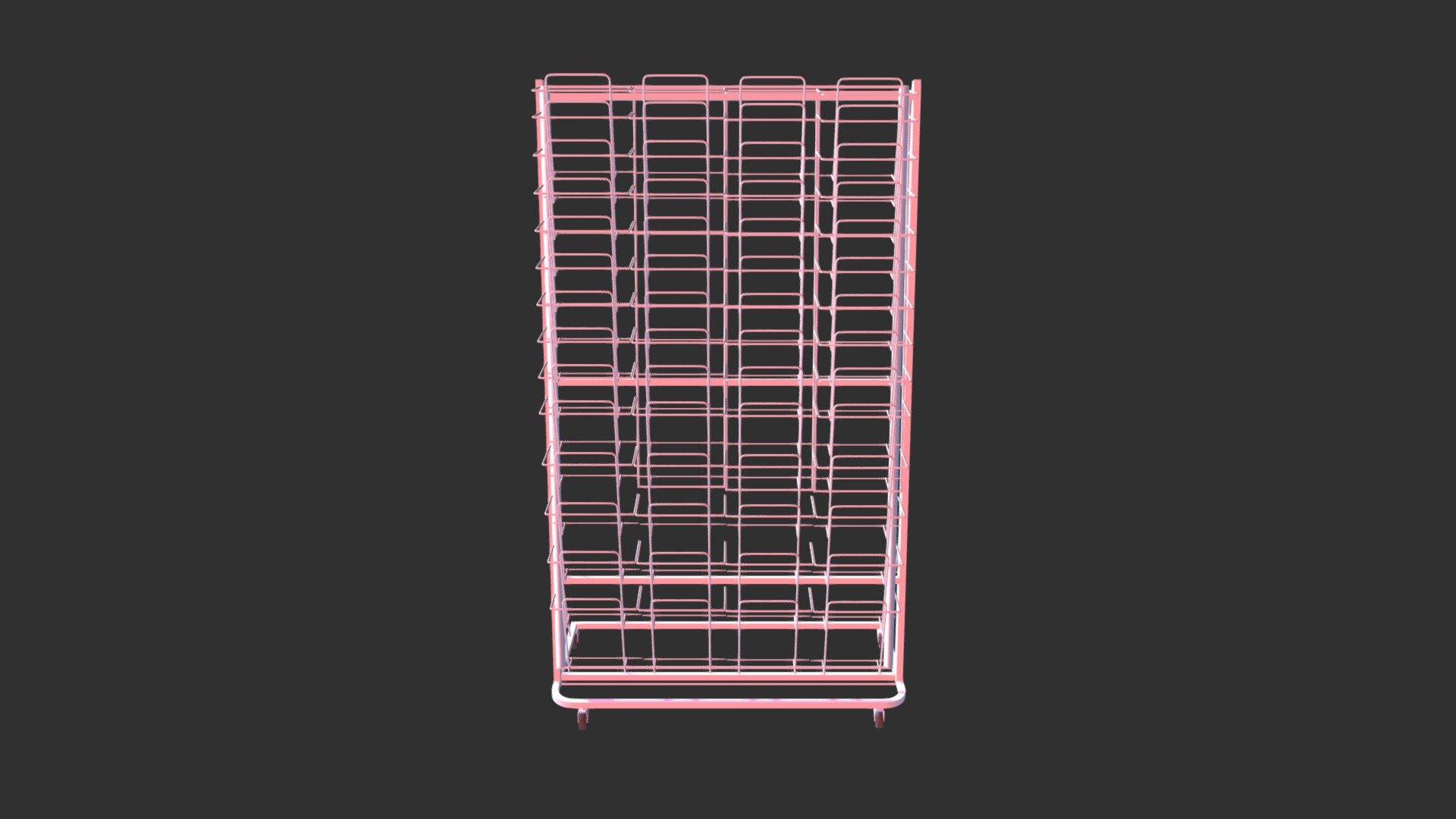 56 Pockets Magazine display stand