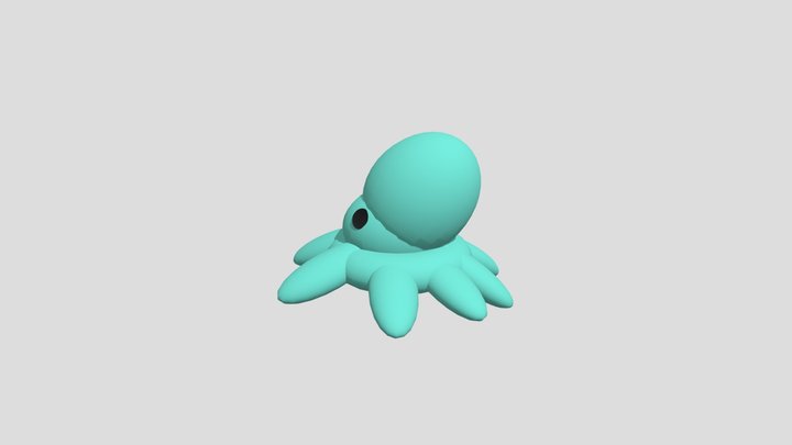 Octopus Weekly 35 3D Model