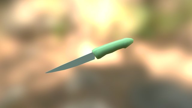 Fruit knife 3D Model