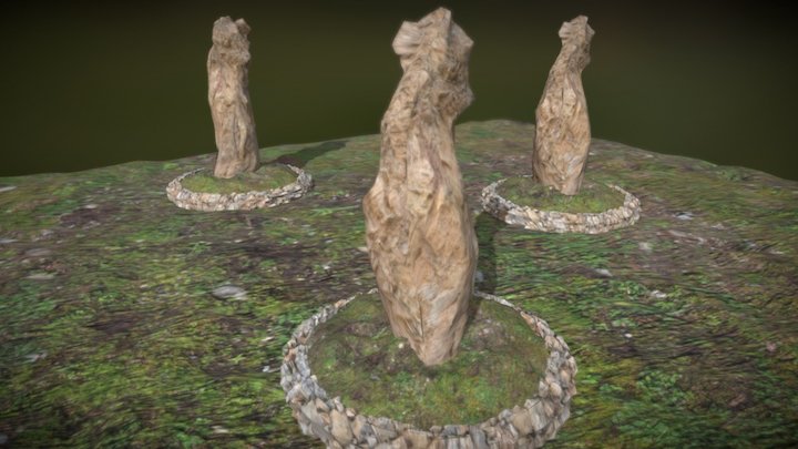 Dolmen 3D Model