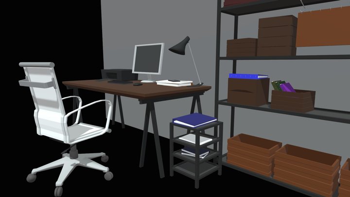 Office 005 3D Model