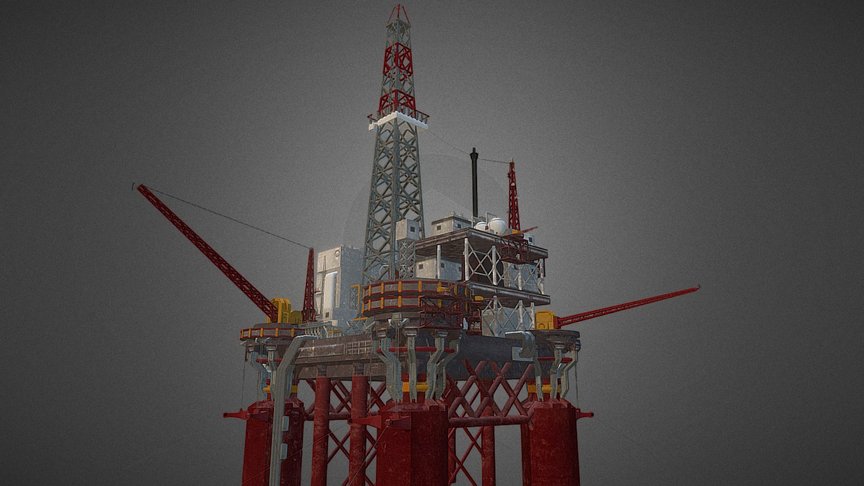 Нефтяная платформа майнкрафт карта