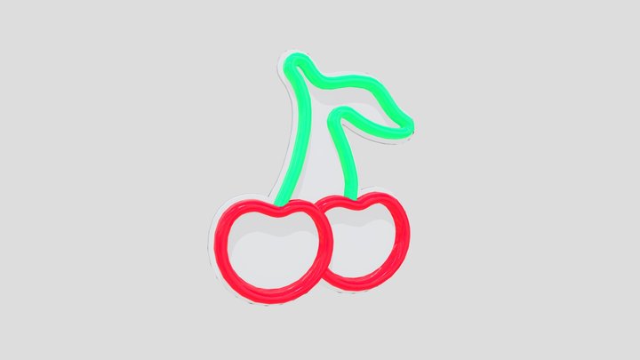 CC0 - Neon Sign Cherry
